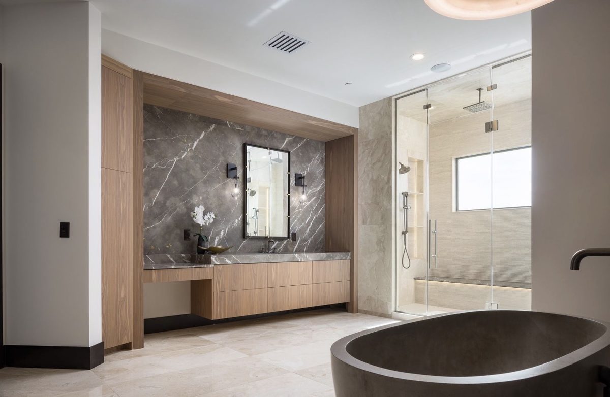 Custom Home Bathroom